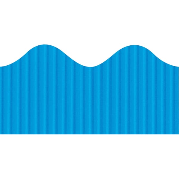 Bordette Decorative Border - Brite Blue - 2.25in x 50ft - 1 Roll/Pkg