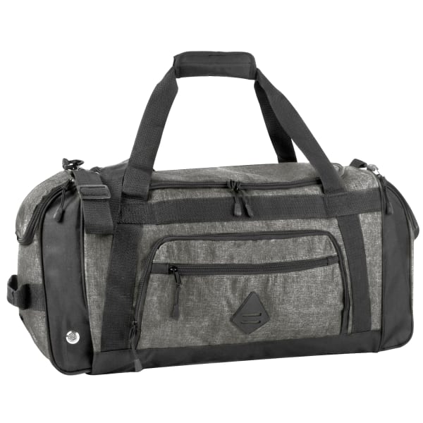 Summit Ridge Polyester Duffel, 12inH x 24inW x 9inD, Gray