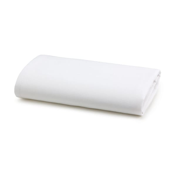 Medline Muslin Contour Sheets, 9inH x 36inW x 80inD, White, Pack Of 12