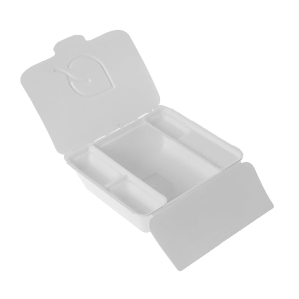 Eco-Products Vanguard Folia Take-Out Containers, 2-1/2inH x 6inW x 5-1/2inD, White, Pack Of 150 Containers