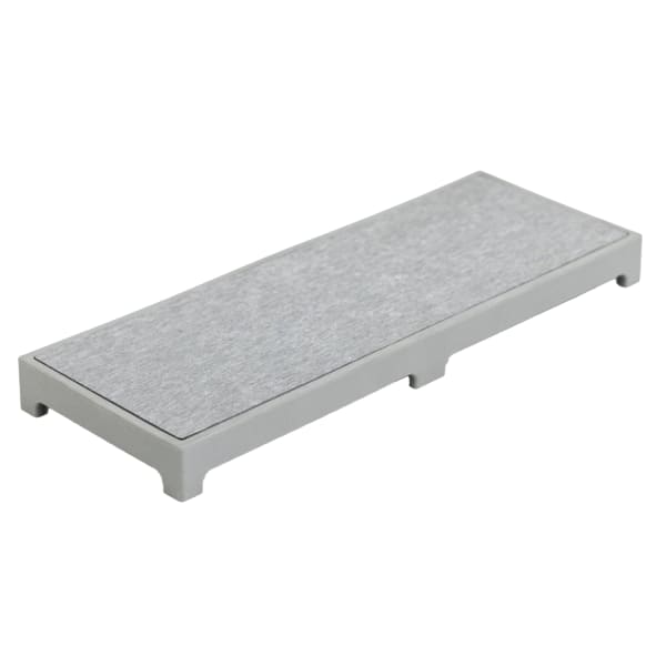 Better Houseware 2-Piece Drying Stone Sink Tray, Gray