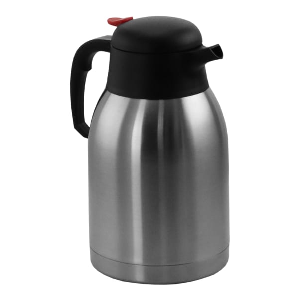 MegaChef 2 Quart Stainless Steel Thermal Beverage Carafe for Coffee and Tea