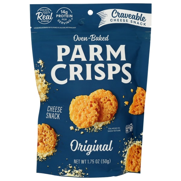 ParmCrisps Protein Crisps, Original Parmesan, 1.75 Oz, Total Qty 12