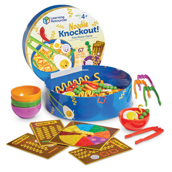 Learning Resources Noodle Knockout Fine Motor Game