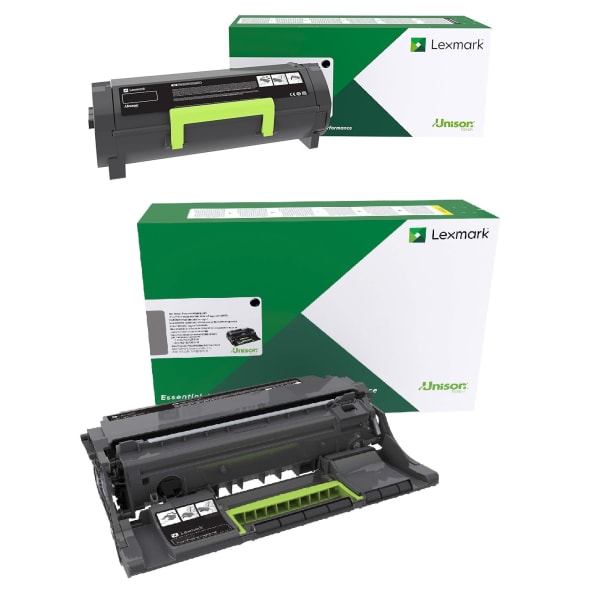 Lexmark 56F1U00 Ultra High-Yield Return Program Black Toner Cartridge And Imaging Unit Set, 56F1U00Z-OD