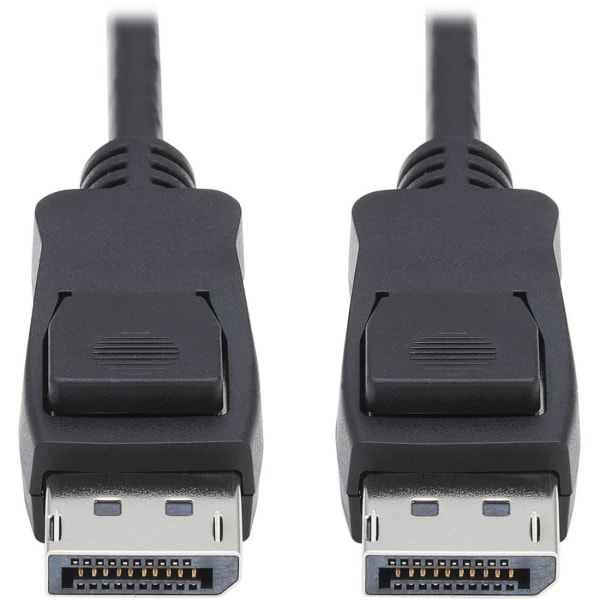 Eaton Tripp Lite Series DisplayPort 1.4 Cable with Latching Connectors, 8K (M/M), Black, 6 ft. (1.8m)