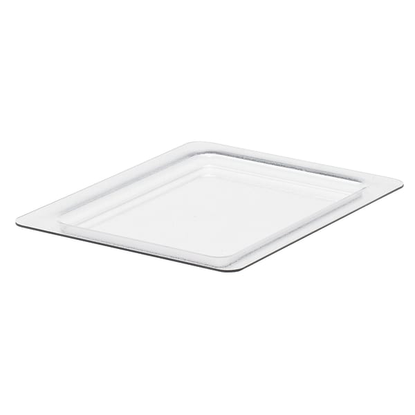 Cambro ColdFest GN 1/2 Food Pan Lids, Clear, Set Of 2 Lids