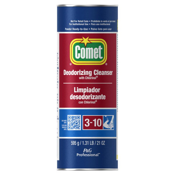 Comet Deodorizing Cleanser - For Multipurpose - 21 oz (1.31 lb) - Deodorize - 24 / Carton