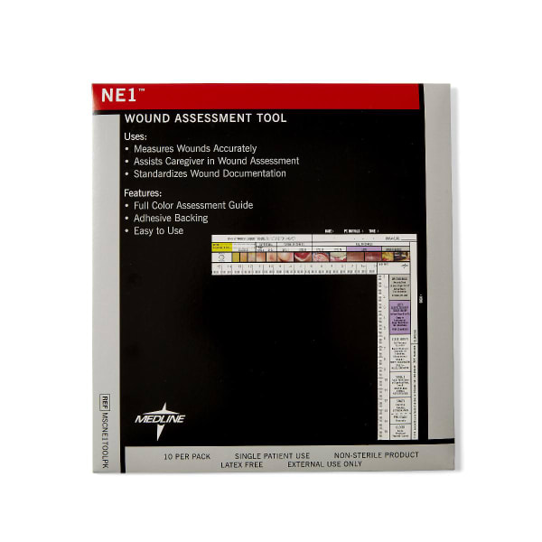Medline NE1 Wound Assessment Tools, Pack Of 10