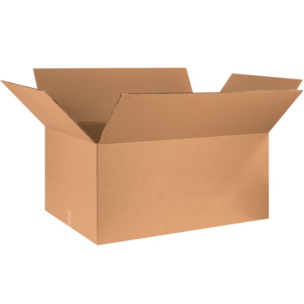 Partners Brand Double-Wall Heavy-Duty Corrugated Cartons, 36in x 18in x 18in, Kraft, Box Of 10