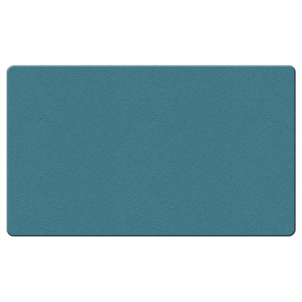 Ghent Fabric Bulletin Board With Wrapped Edges, 24in x 36in, Teal