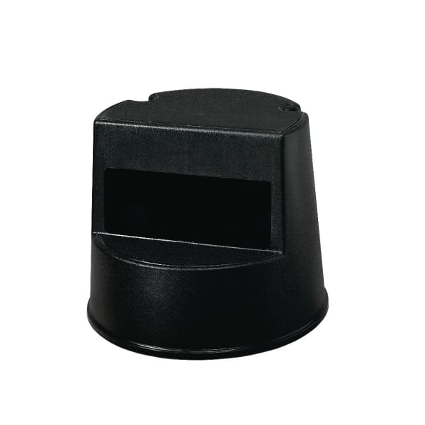 Rubbermaid Rolling Step Stool, Black