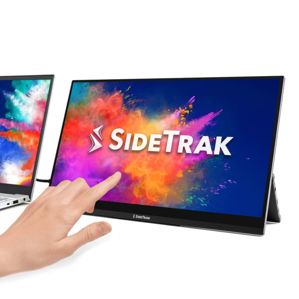 Luxor SideTrak Solo Touch Pro HD 15.6in LCD Freestanding Portable Monitor