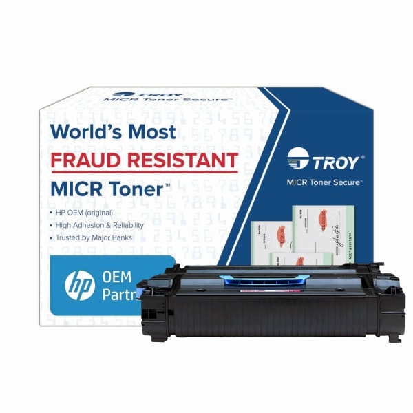 TROY M806E MICR Secure Black High Yield Toner Cartridge, 02-88000-0E1