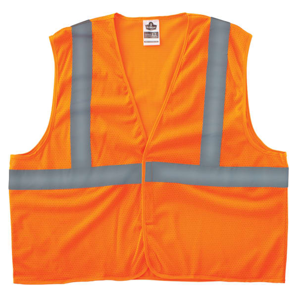 GloWear 8205HL L/XL Orange Type R Class 2 Super Econo Mesh Vest