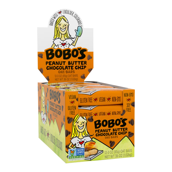 BOBOs Peanut Butter Chocolate Chip - 12-3 oz