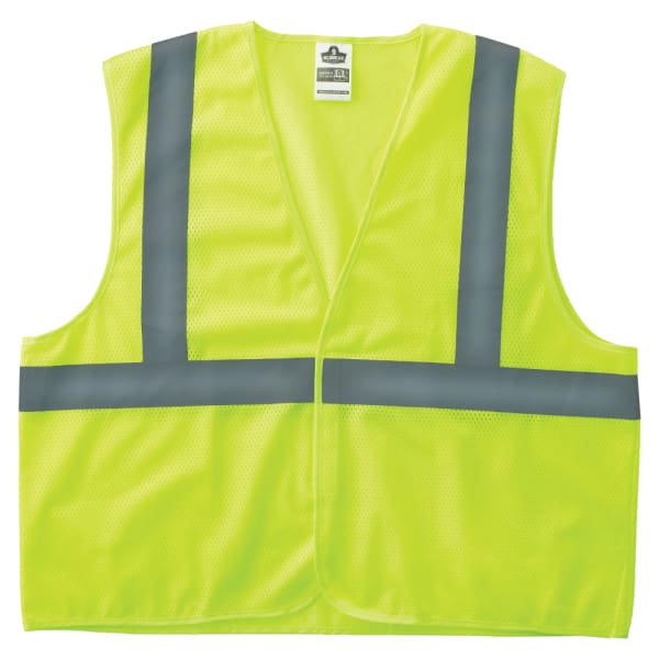 GloWear 8205HL 2XL/3XL Lime Type R Class 2 Super Econo Mesh Vest