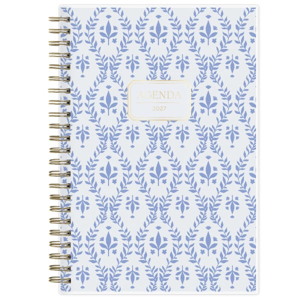 2027 Blue Sky Baritza Weekly/Monthly Planning Calendar, 5x8, 0%, Smooth Frosted PP, Jan-Dec, RY27