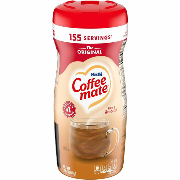 Nestle Coffee-mate Powdered Creamer Canister, Original, 11 Oz