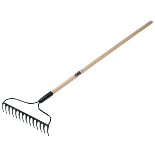 Jackson Eagle Bow-Style Garden Rake, 14 Tines