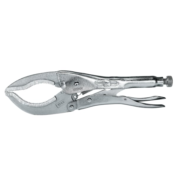 IRWIN Large Curved-Jaw Locking Pliers, 12in Tool Length