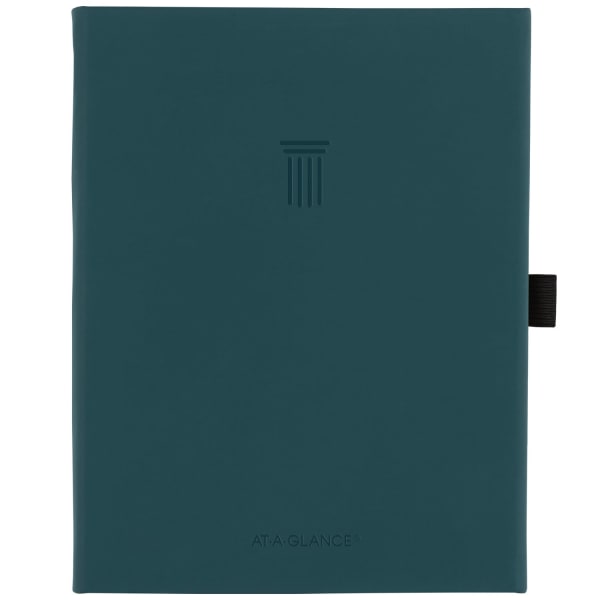 AT-A-GLANCE FOUNDATION GOAL SETTING Undated Weekly Monthly Planner, Blue, Small, 5 1/2in x 8 1/2in