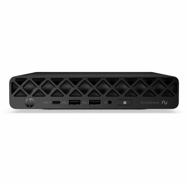 HP EliteDesk 8 G2i Next Gen AI PC, Mini Core Ultra 5 335GHz, 16GB, SSD 512GB, Win 11 Pro, Jack Black, Smart Buy