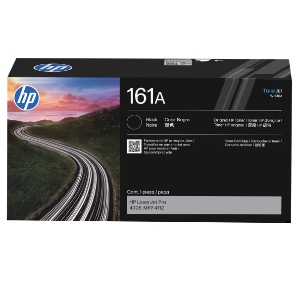 HP 161A Black Original LaserJet Toner Cartridge
