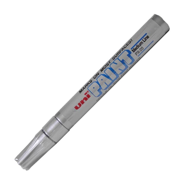 Uni Paint Marker, Bullet Point, Silver