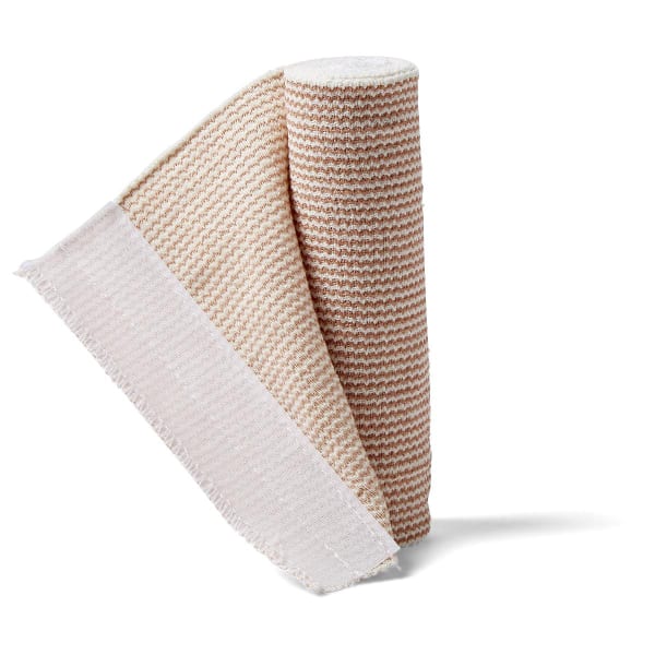 Medline Elastic Bandage Compress Holders, Beige, Pack Of 24