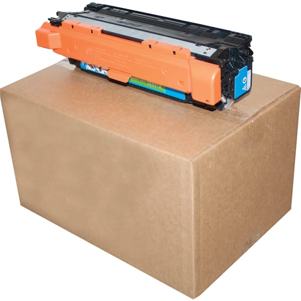 M&A Global Remanufactured Cyan Toner Cartridge Replacement For HP 504A, CE251A, CE251A-CMA
