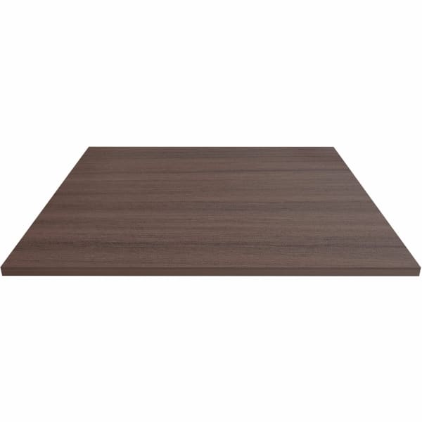 Lorell Hospitality/Conference Tabletop, 42inW x 42inD, Espresso, 18253