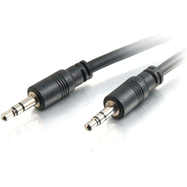 C2G 35ft CMG-Rated 3.5mm Stereo Audio Cable With Low Profile Connectors - 35 ft Audio Cable - First End: Min - 40108