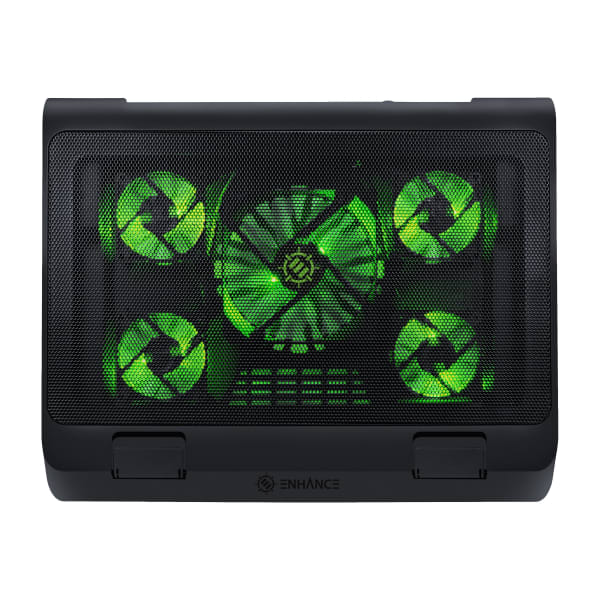 ENHANCE GX-C1 - Notebook cooling pad - 19in - green