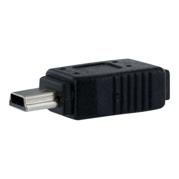 StarTech.com Micro USB to Mini USB Adapter F/M - Use a Micro USB cable or power charger with older Mini USB devices. - micro usb to mini usb - mini usb adapter - micro to mini usb adapter