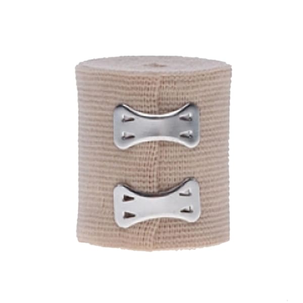Medline Sure-Wrap Nonsterile Elastic Bandages, 2in x 5 Yd., Tan, Pack Of 50