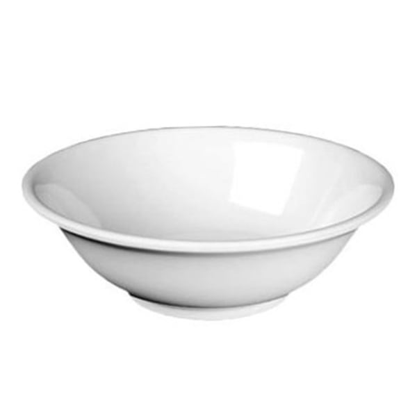 Thunder Group Nustone Melamine Bowls, 30 Oz, White, Pack Of 12 Bowls