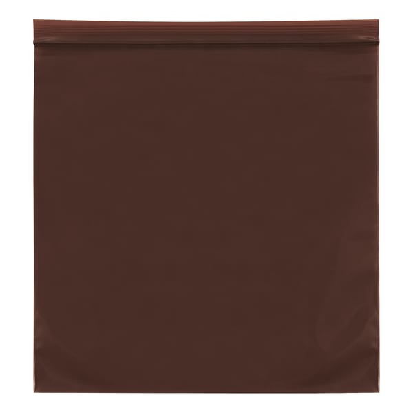 Partners Brand 3 Mil Reclosable Amber UV Bags, 4in x 6in, Amber, Case Of 1000