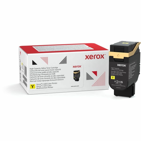 Xerox Genuine Xerox C320 Color Printer, C325 Color Multifunction Printer Yellow High capacity Toner Cartridge (5500 Pages) - 006R04830 - 5500 Pages