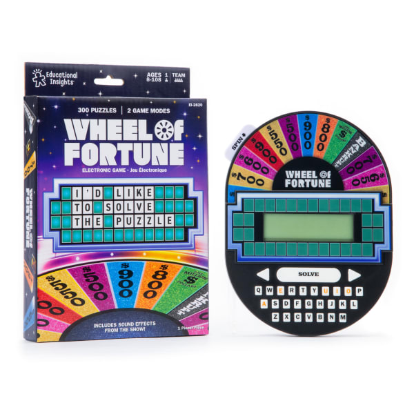 Educational Insights Wheel Of Fortune Electronic Game