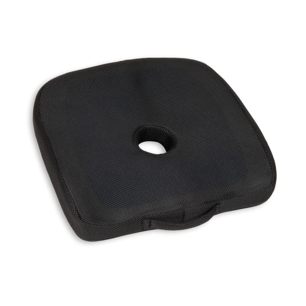 Mind Reader Ergonomic Gel Seat Cushion, 3-1/4inH x 14-1/2inW x 17-1/2inD, Blue