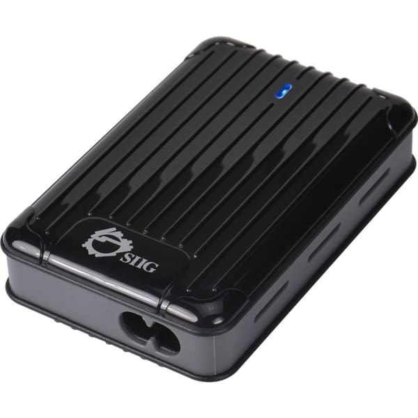 SIIG Ultra-Compact Universal Laptop Power Adapter - 65W - 65 W - 120 V AC, 230 V AC Input - 5 V DC, 18.5 V DC, 19 V DC, 19.5 V DC, 20 V DC Output