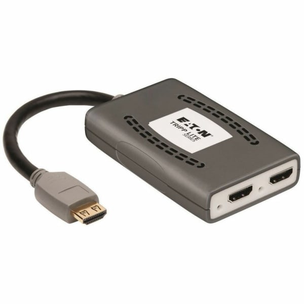 Eaton Tripp Lite series HDMI Splitter 2-Port 4K @60Hz HDMI 4:4:4 HDR USB Powered TAA Multi-Resolution Support, USB Powered - B118002HDRV2