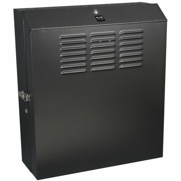 Eaton Tripp Lite Series 5U Wall Mount Low Profile Secure Rack Enclosure Cabinet Vertical - Rack cabinet - wall mountable - black - 5U - 19in