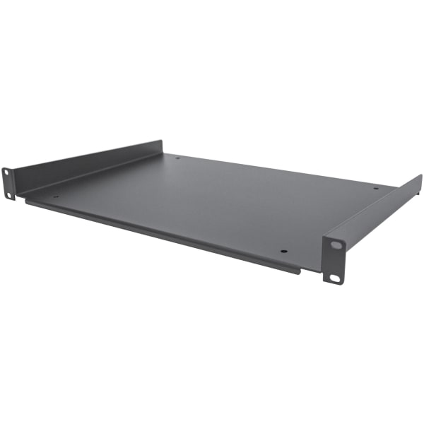 StarTech.com 1U Server Rack Cabinet Shelf - Fixed 12in Deep Cantilever Rackmount Tray  - SHELF1U12FIXEDS