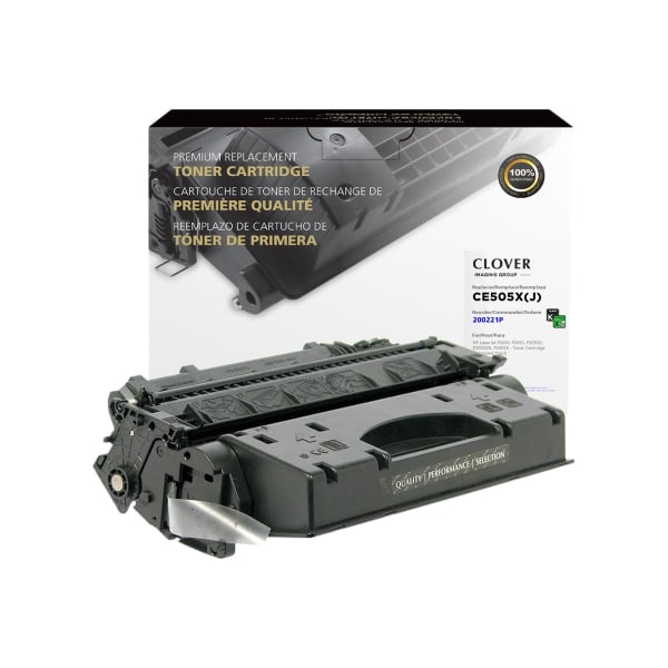 Clover Imaging Group - Extended Yield - black - compatible - toner cartridge (alternative for: HP 05A, HP 05L, HP 05X, Troy 02-81500-001, Troy 02-81501-001) - for HP LaserJet P2055, P2055d, P2055dn, P2055x