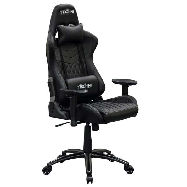 Techni Sport TS51-BK Ergonomic Faux Leather Computer Gaming Chair