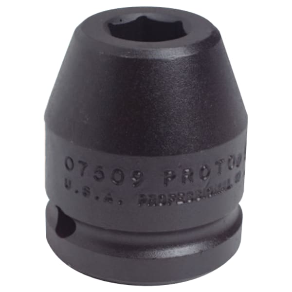 Proto Torqueplus Impact Sockets, 1/2 in Drive, 1 1/4 in Opening, 6 Points