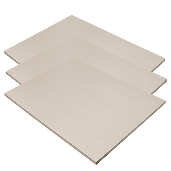 Prang Construction Paper, Medium Weight, 18in x 24in, Gray, 50 Sheets Per Pack, Set Of 3 Packs
