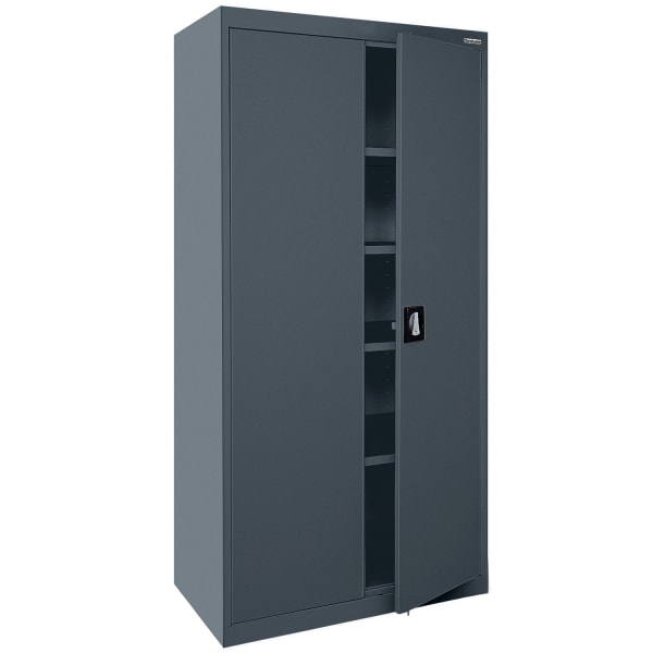 Sandusky Elite Series 36inW Heavy-Duty Storage Cabinet, Charcoal